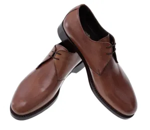 Veneto Betis Leather Derby Shoes