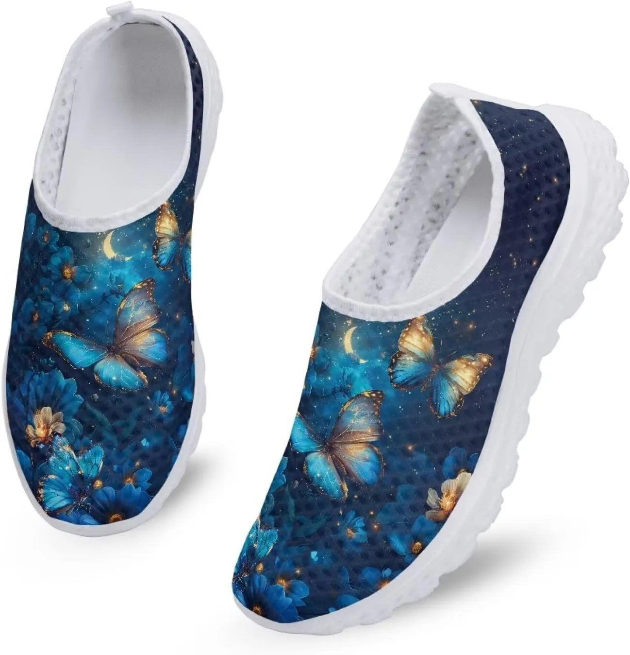 Veniyate Lightweight DailyShoes Women Men Pull on Summer Beach Aqua Footwear Athletic Sports Shoes