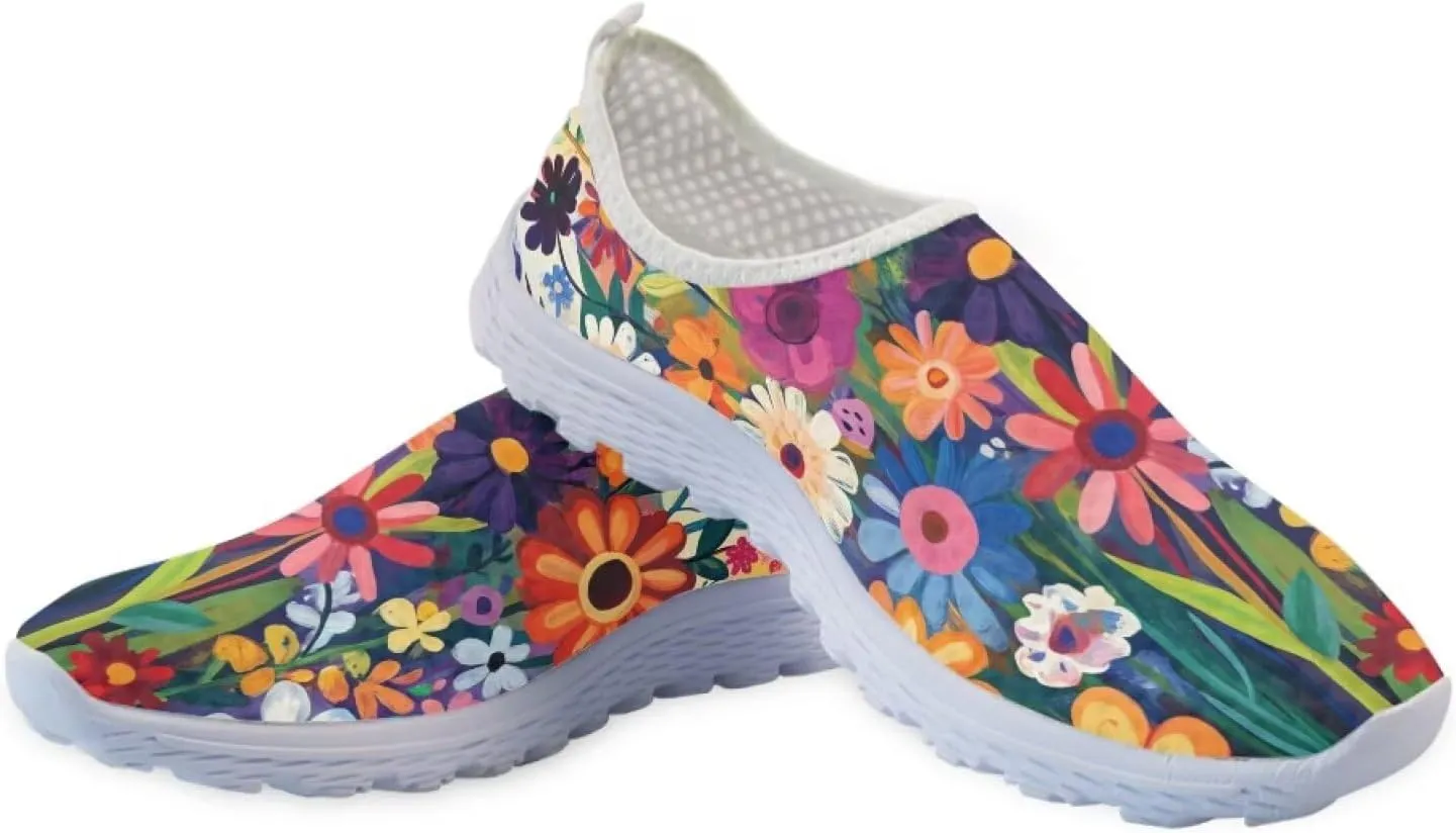 Veniyate Lightweight DailyShoes Women Men Pull on Summer Beach Aqua Footwear Athletic Sports Shoes