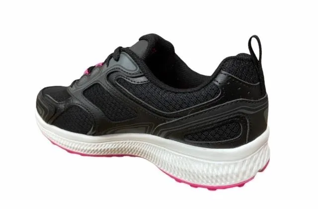 multi - colored shoes Skechers scarpa da corsa da donna Go Run Consistent 128075/BKPK nero rosa