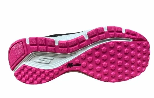 Skechers scarpa da corsa da donna Go Run Consistent 128075/BKPK nero rosa running in a mountain range shoes