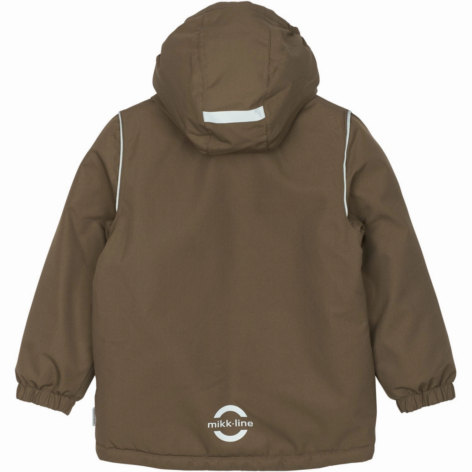 Mikk-Line Chocolate Chip Winter Jacket Solid Thermo Regulating Sporty Casual