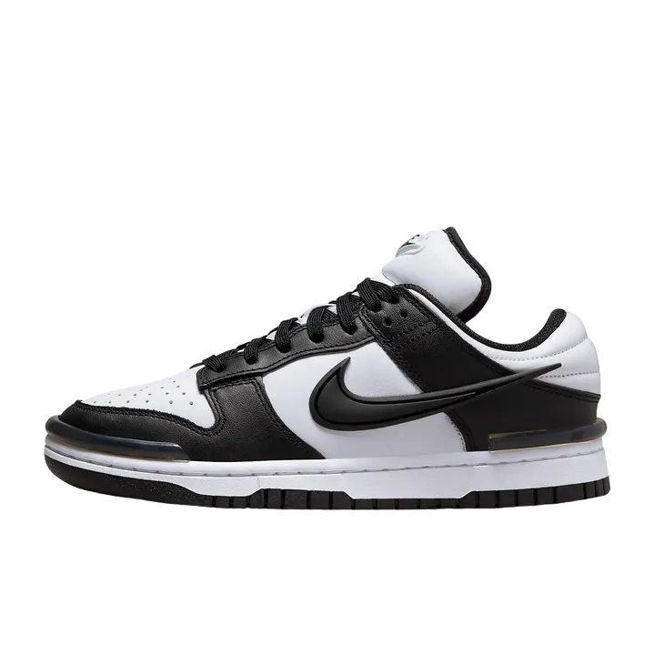 ergonomic running shoes Nike scarpa sneakers da donna Dunk Low Twist DZ2794-001 nero-bianco