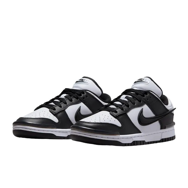 endurance improvement Nike scarpa sneakers da donna Dunk Low Twist DZ2794-001 nero-bianco