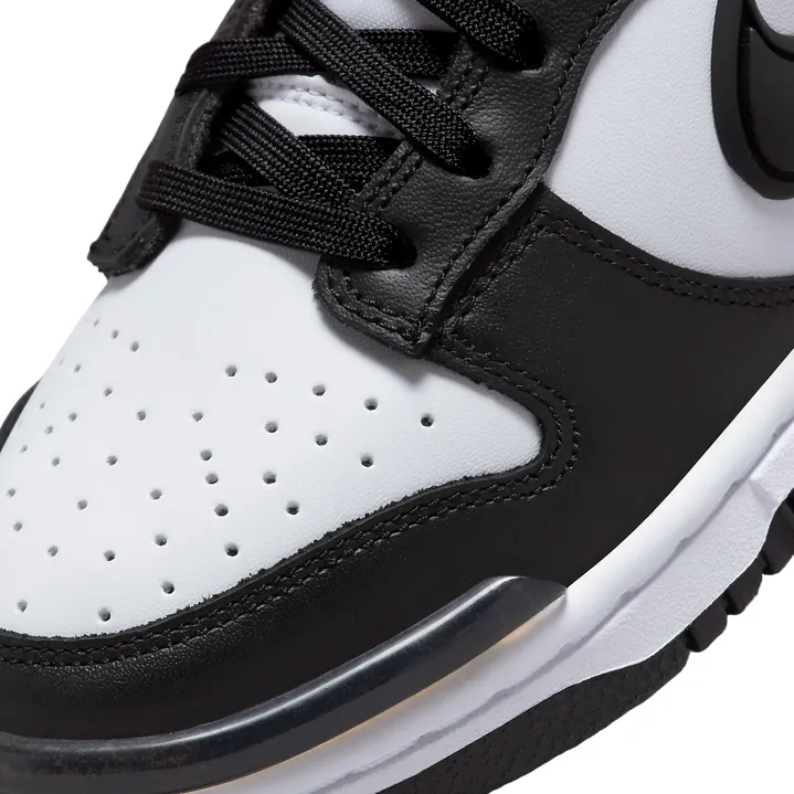 Nike scarpa sneakers da donna Dunk Low Twist DZ2794-001 nero-bianco Urban fitness