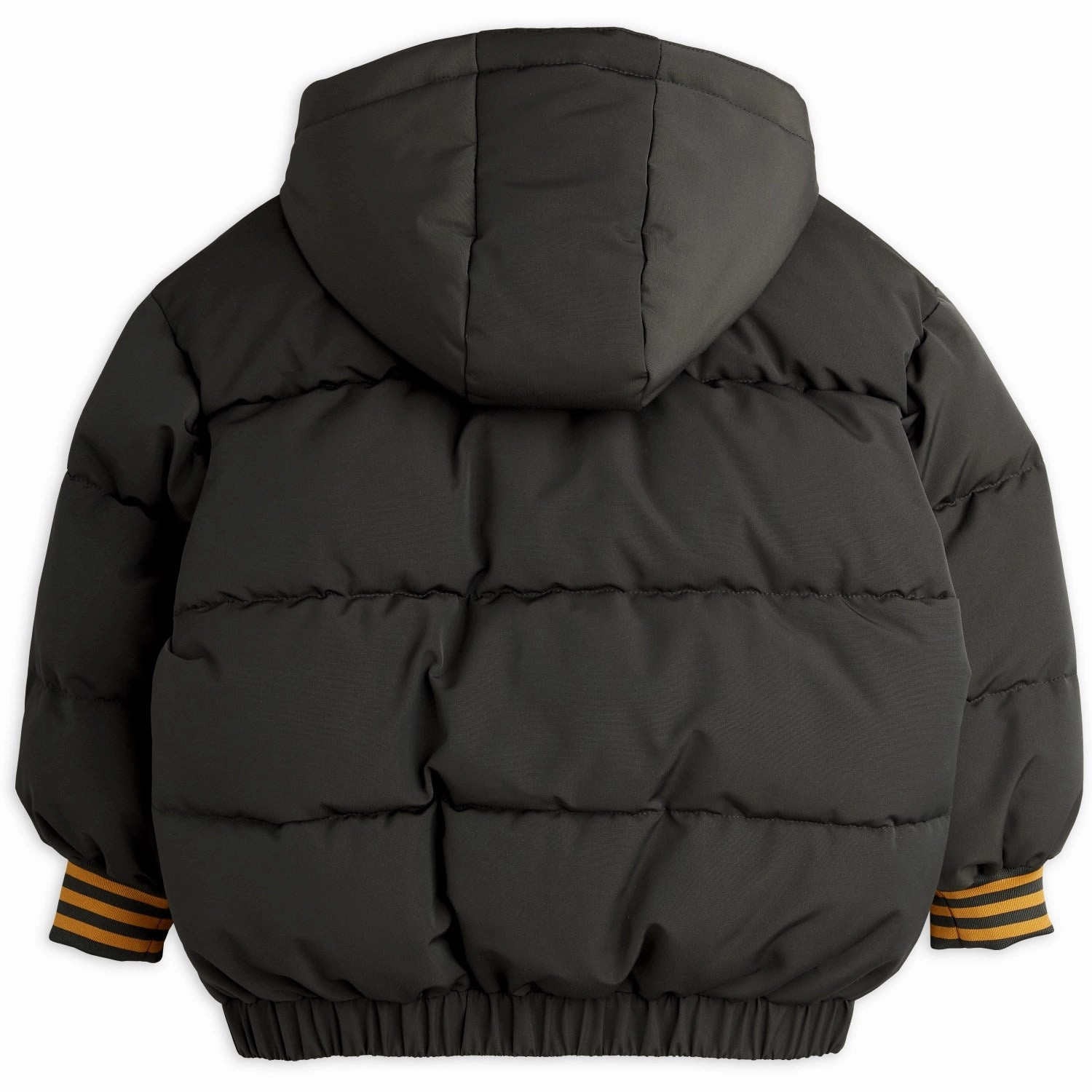 Mini Rodini Black Ritzratz Patch Puffer Hidden Storage Compartments