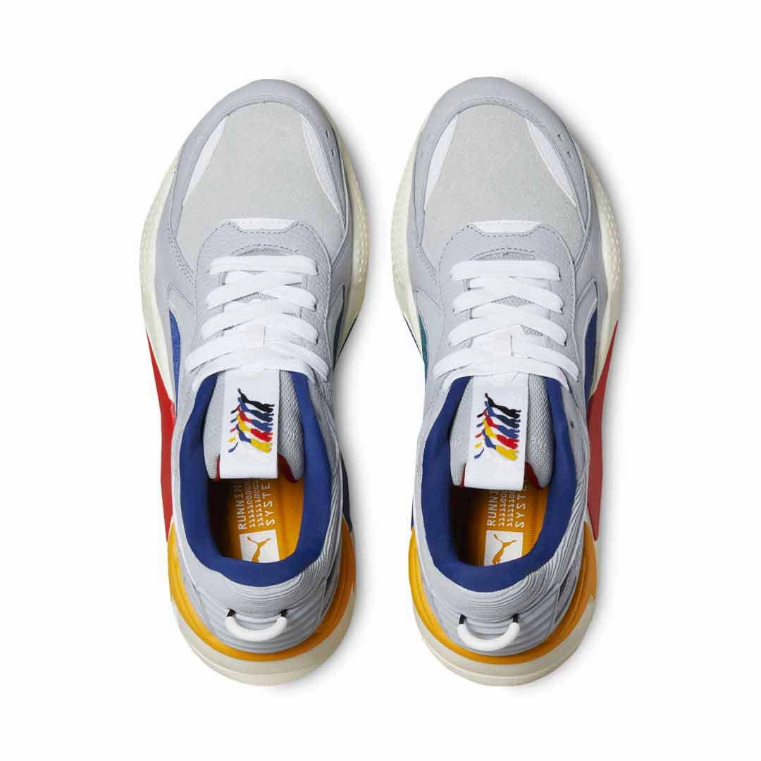 Noise Reducing Sole Ultra-soft fit Puma - Kids' (Junior) RS-X Heritage Shoes (390578 01)