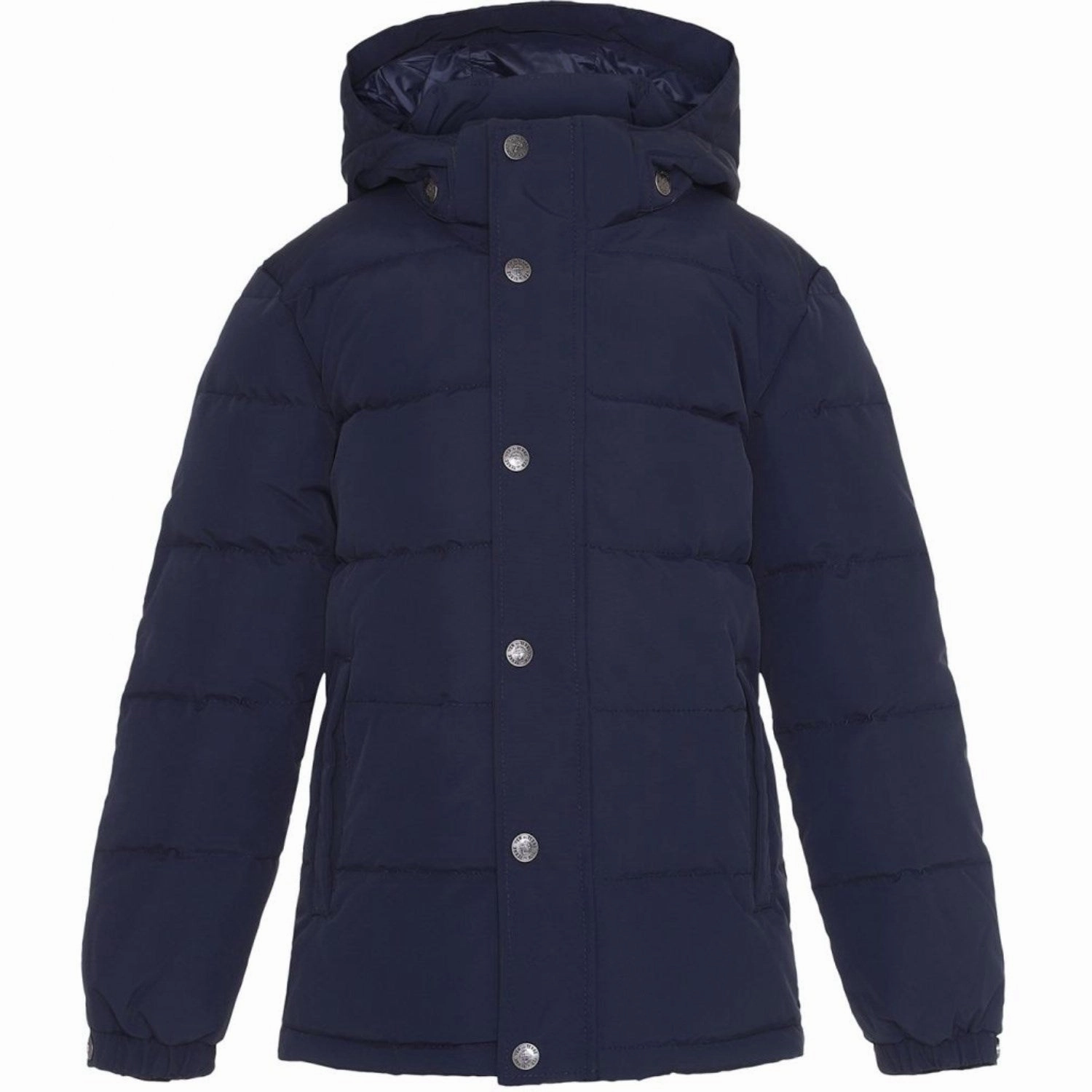 Office Wear Ver De Terre 600 Navy Down Jacket