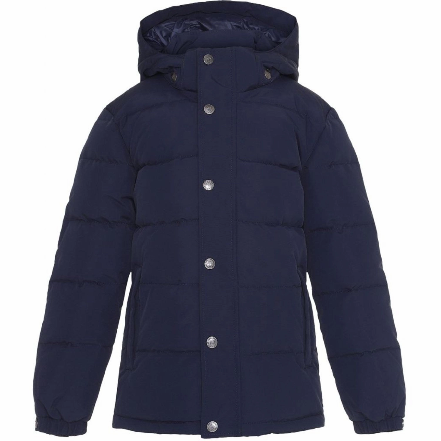 Ver De Terre 600 Navy Down Jacket MultiPocket Configuration Silicone Grip Trim