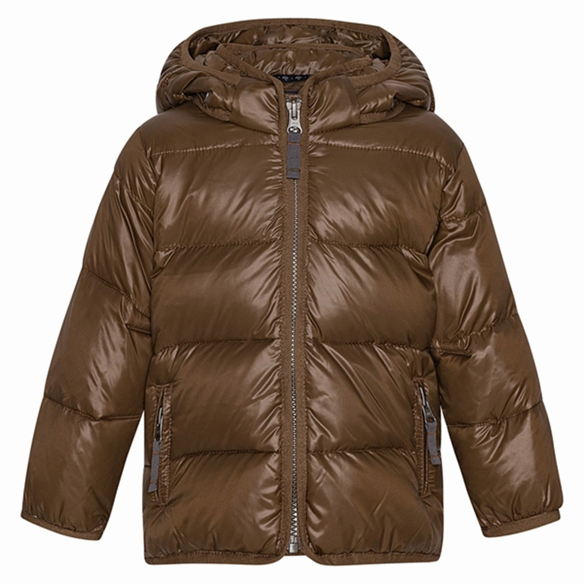 Elegant Styling Ergonomic Seams Ver de Terre Featherlight Baby Down Jacket Kangaroo