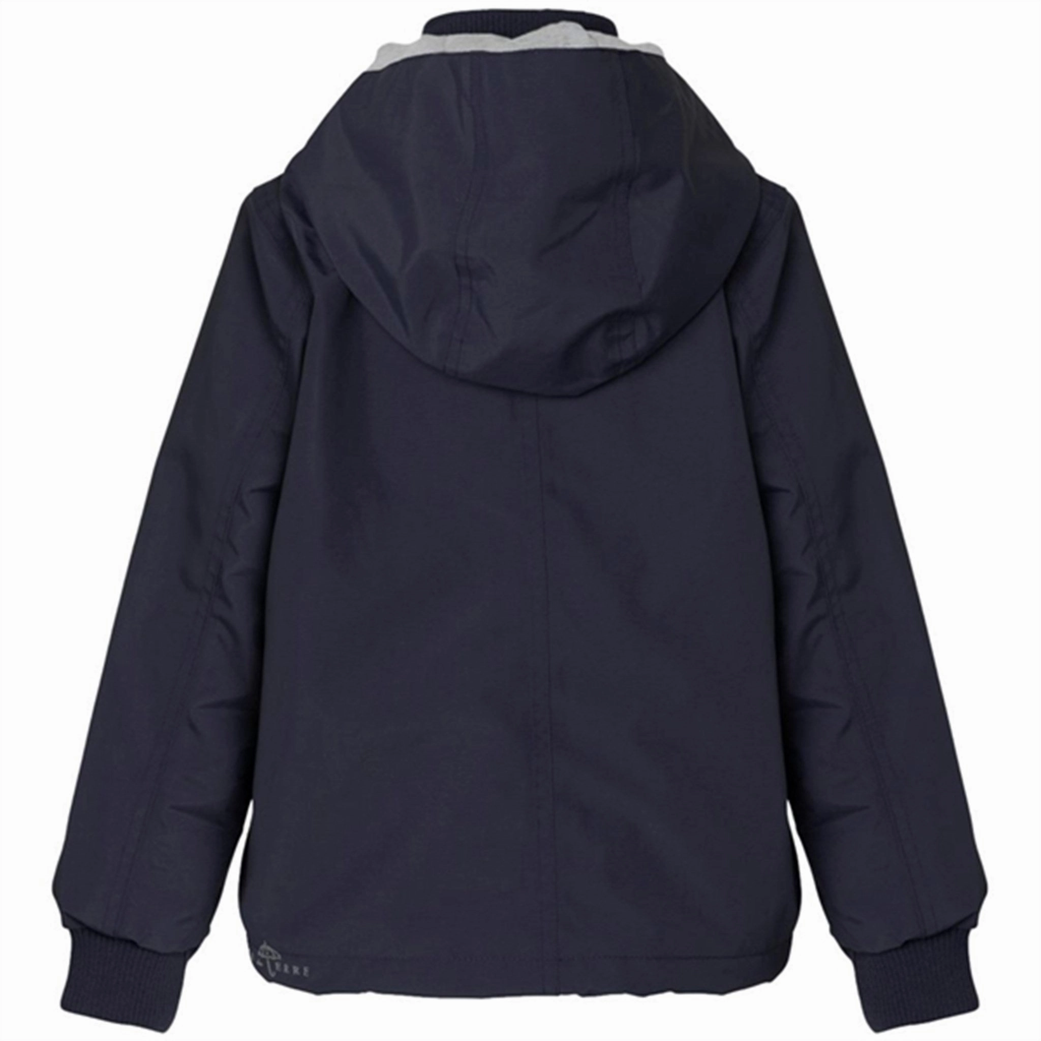 Fur Trim Light Reflective Zippers Ver De Terre Jacket Navy