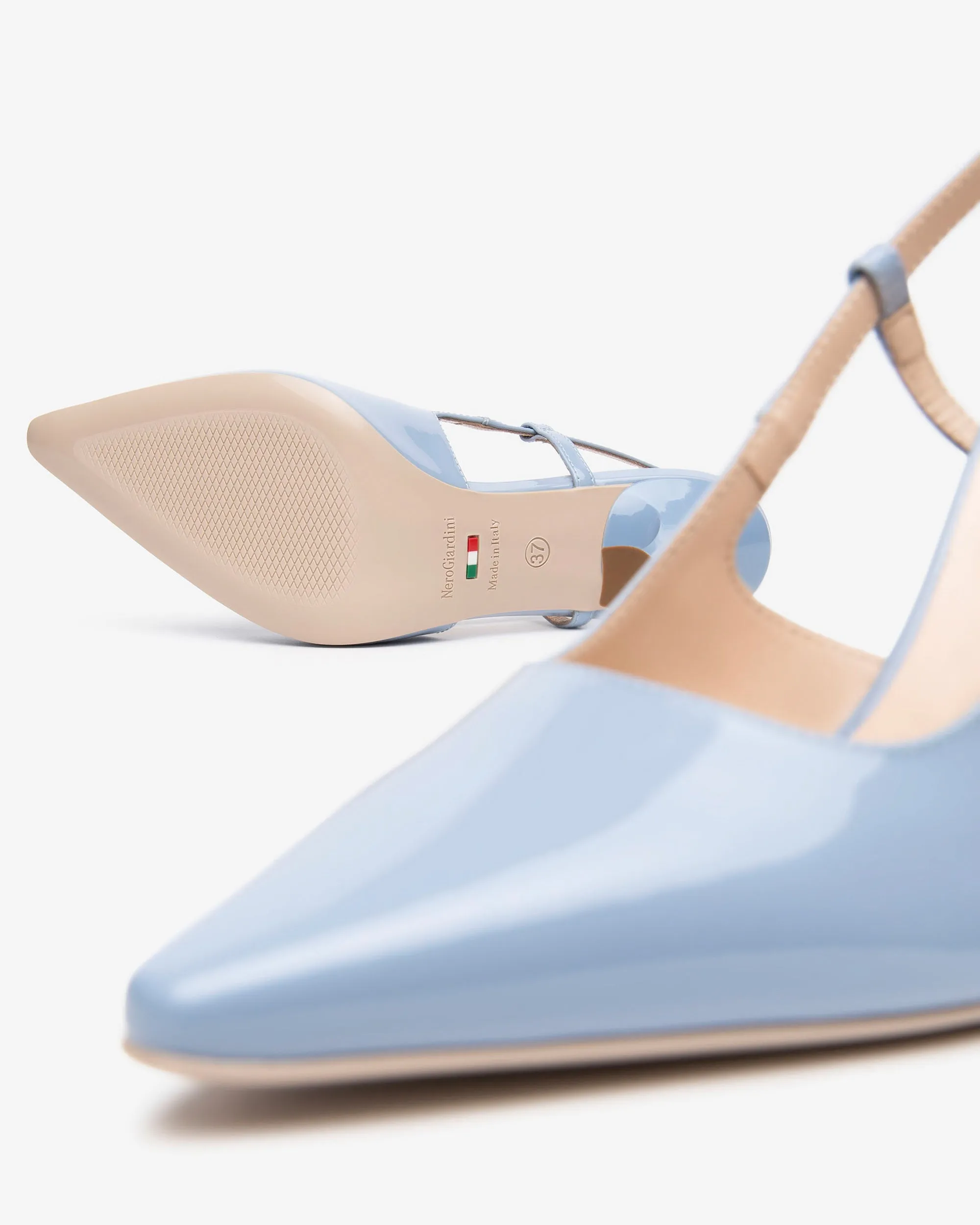 Vernice Heeled Shoes