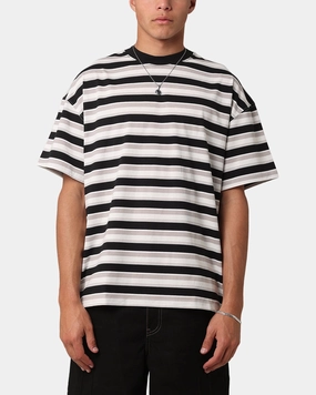 Carre Bars Oversized T-Shirt Stripe Sublimation Printed Collar Sustainable Production Process