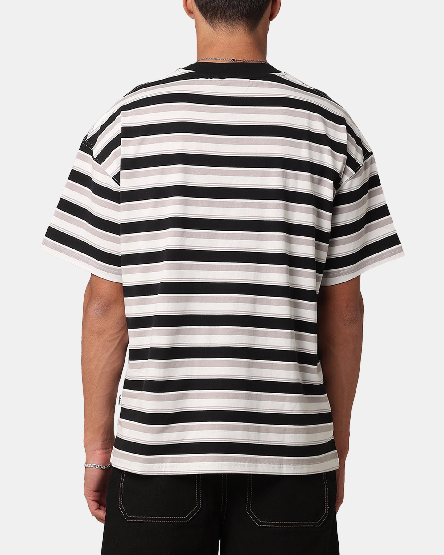 Carre Bars Oversized T-Shirt Stripe Minimalist Look