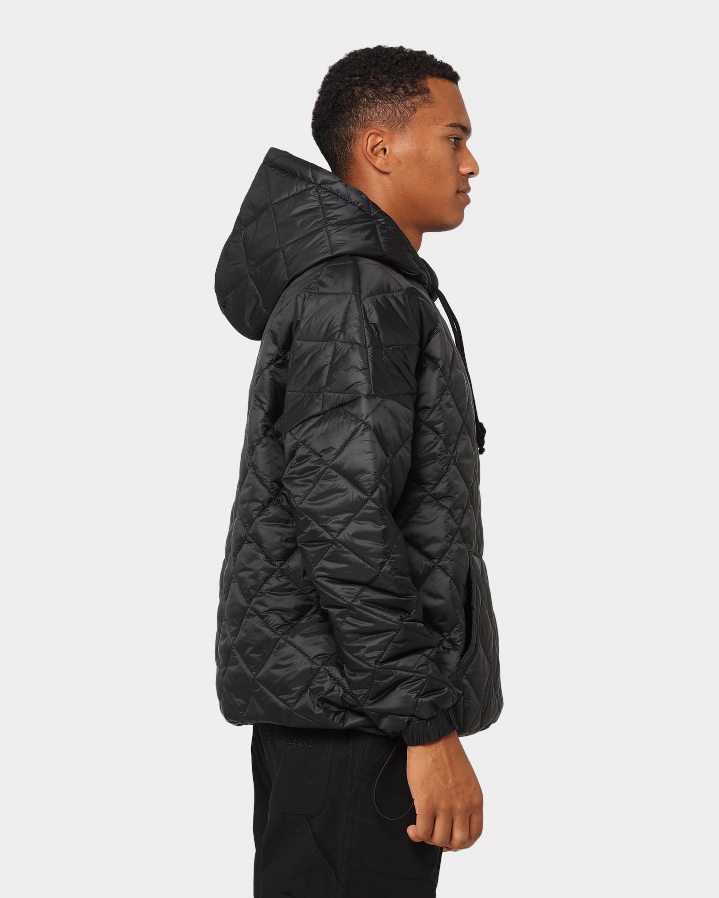 Fantasize Commuter Choice Champion LFS Puffer Anorak Black