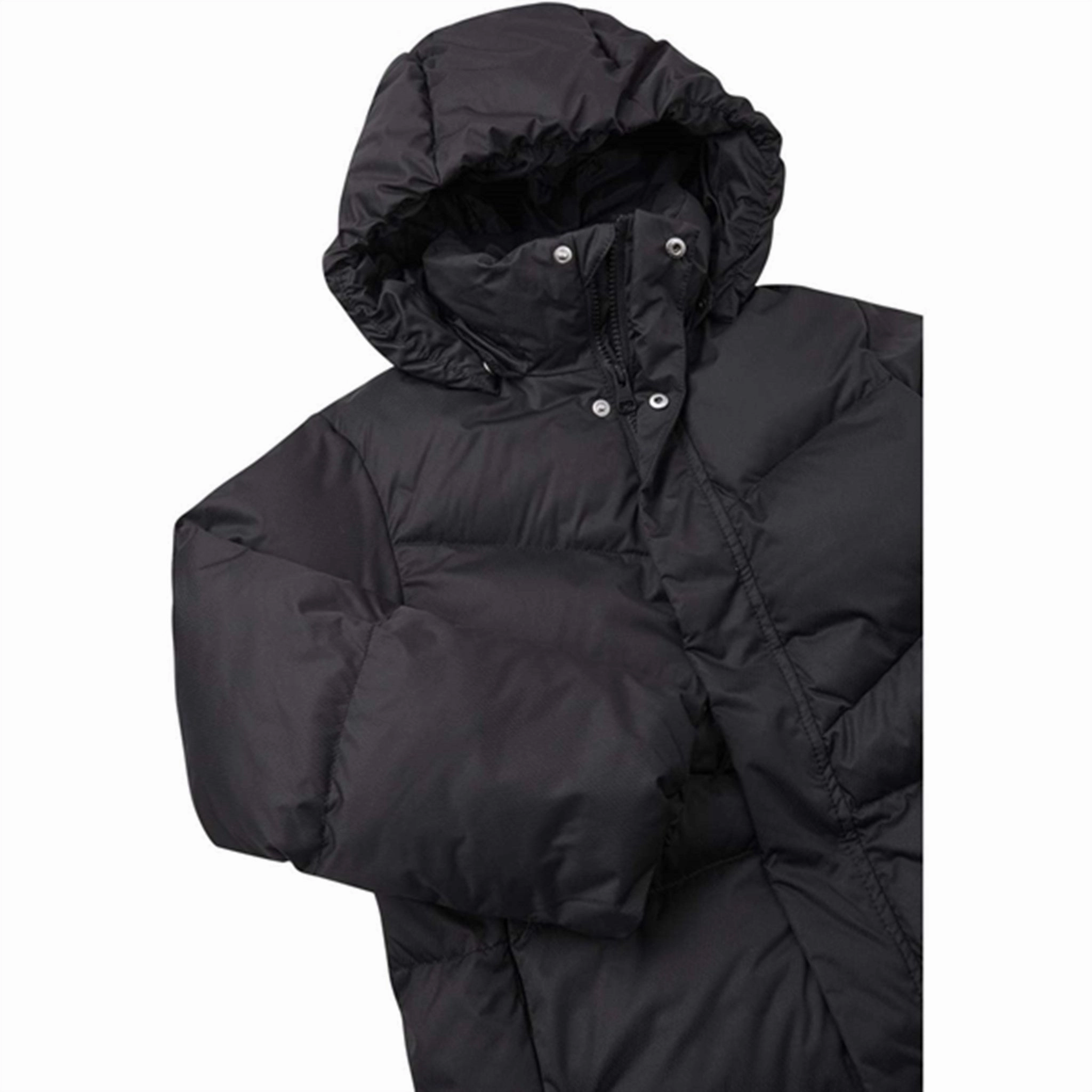 Reima Winter Jacket Vaanila Black Go To Layer Flat Lock Stitching