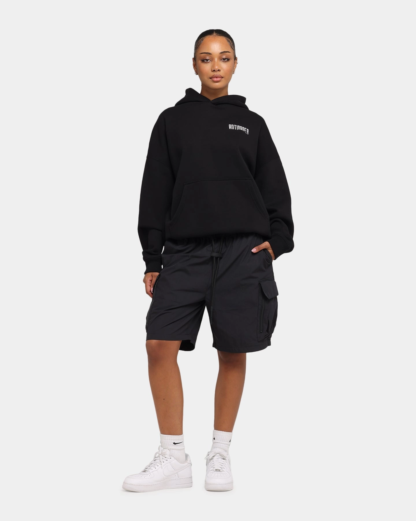 Freedom Move The Anti Order Anti Military Cargo Shorts Black
