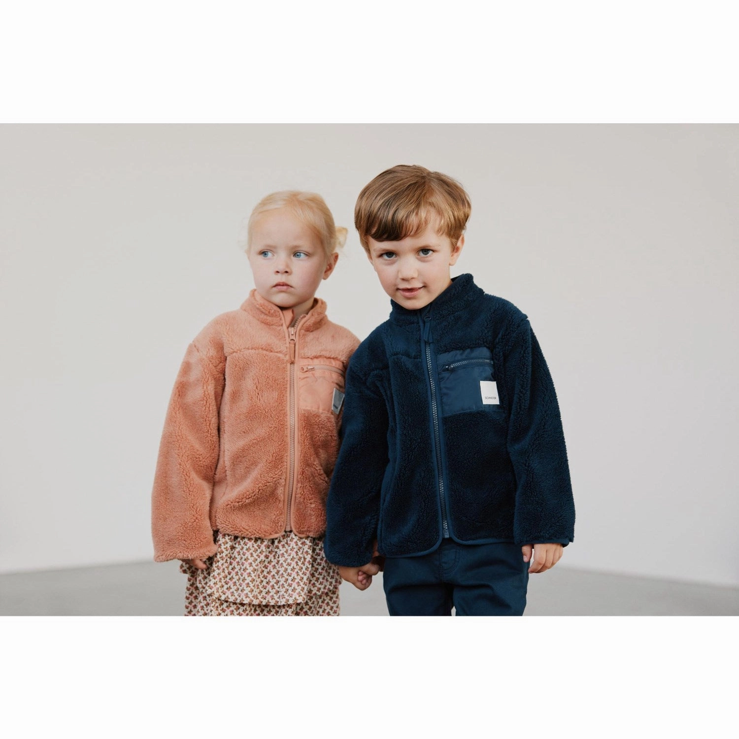 Sofie Schnoor Dark Blue Jacket Ergonomic Silhouette