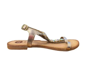 Timeless Comfort Gel Cushioning Gioseppo sandalo donna Pasted 40714-46 Gold