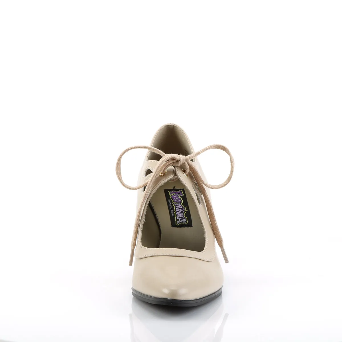VICTORIAN-03 Funtasma Cream Fancy Dress Women's Shoes (Fantasy Footwear)