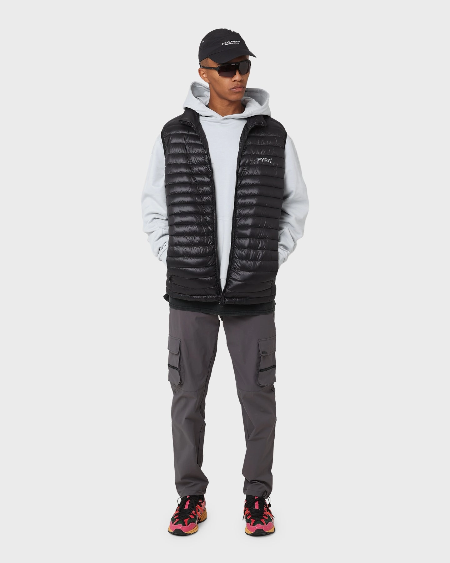 outdoor barbecue no pocket PYRA Summit Puffa Vest Black