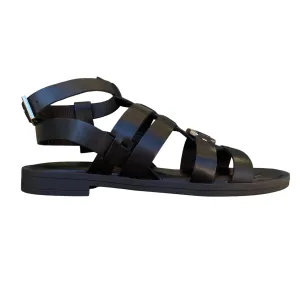 Vueva Sandalo Donna Tacco Basso WD-425R25 311 BLK Nero | Elegante Urban Look Quick Match