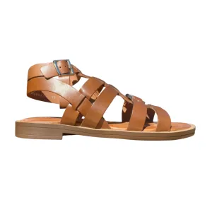 Vueva Sandalo Donna Tacco Basso WD-425R25 311 Cognac | Elegante All-Around Use Foot-Friendly Shoes