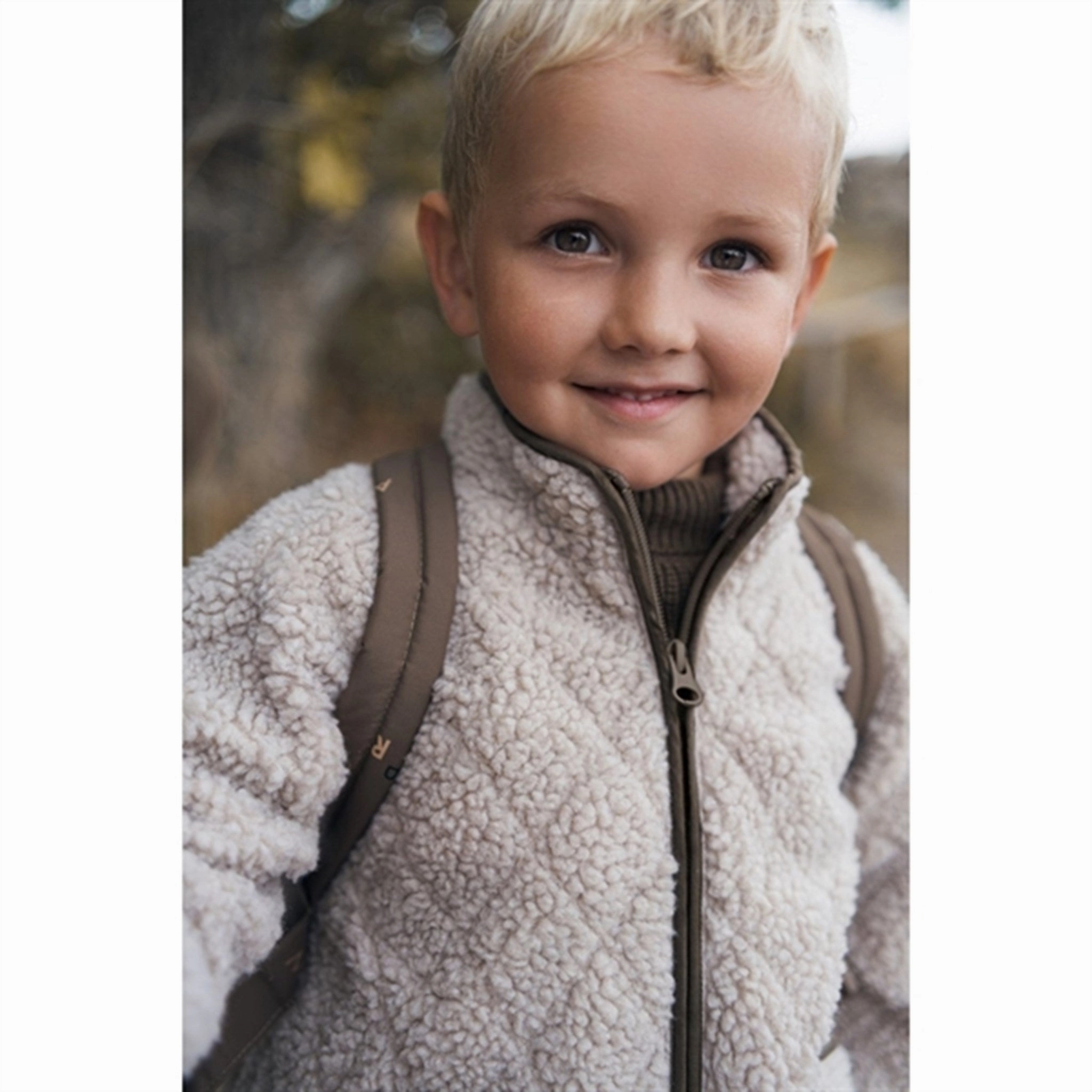 Quilted Pattern ErgonomicSleeveCut MarMar Jerry Teddybear Fleece Jacket Pepple