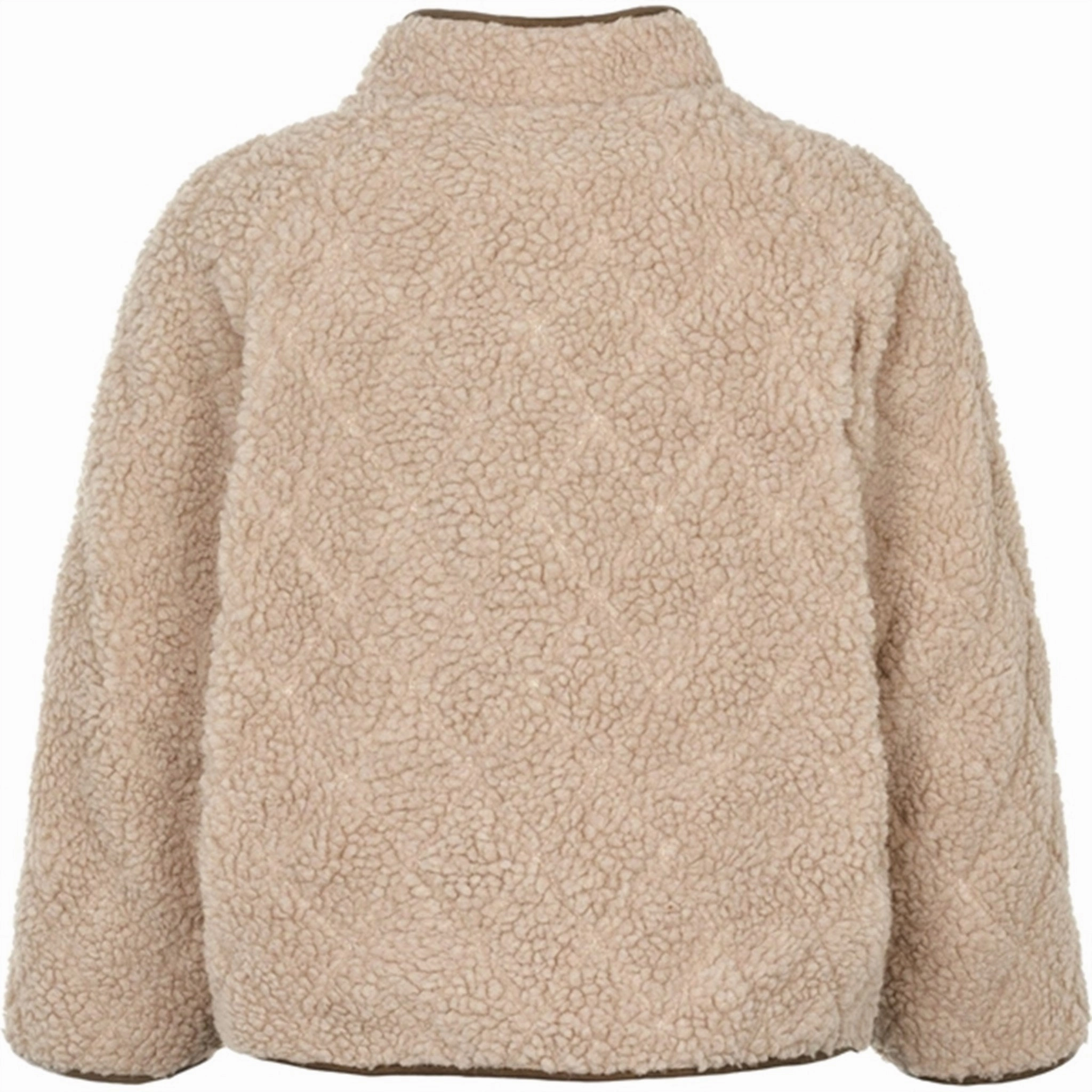 Softshell Coating Softshell Construction MarMar Jerry Teddybear Fleece Jacket Pepple