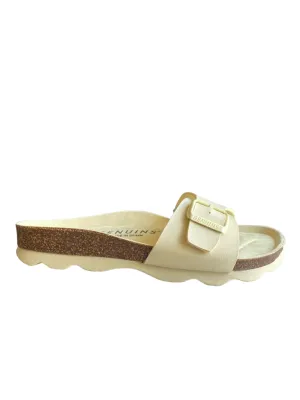 Geniuns sandalo anatomico in vegan da donna Toronto G104831 lemon Comfort Walking Running