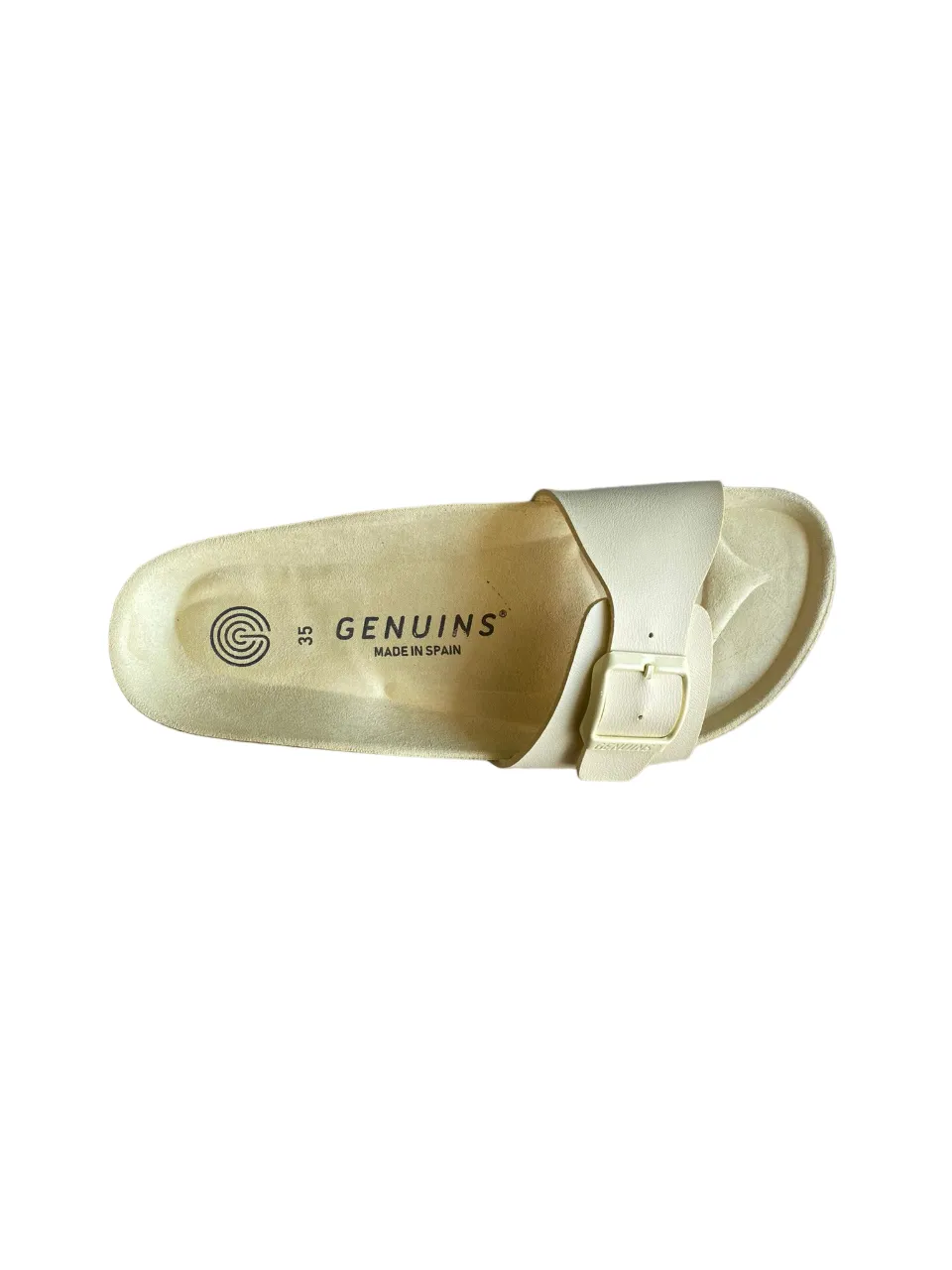 Sun Kissed Zero Break In Comfort Geniuns sandalo anatomico in vegan da donna Toronto G104831 lemon