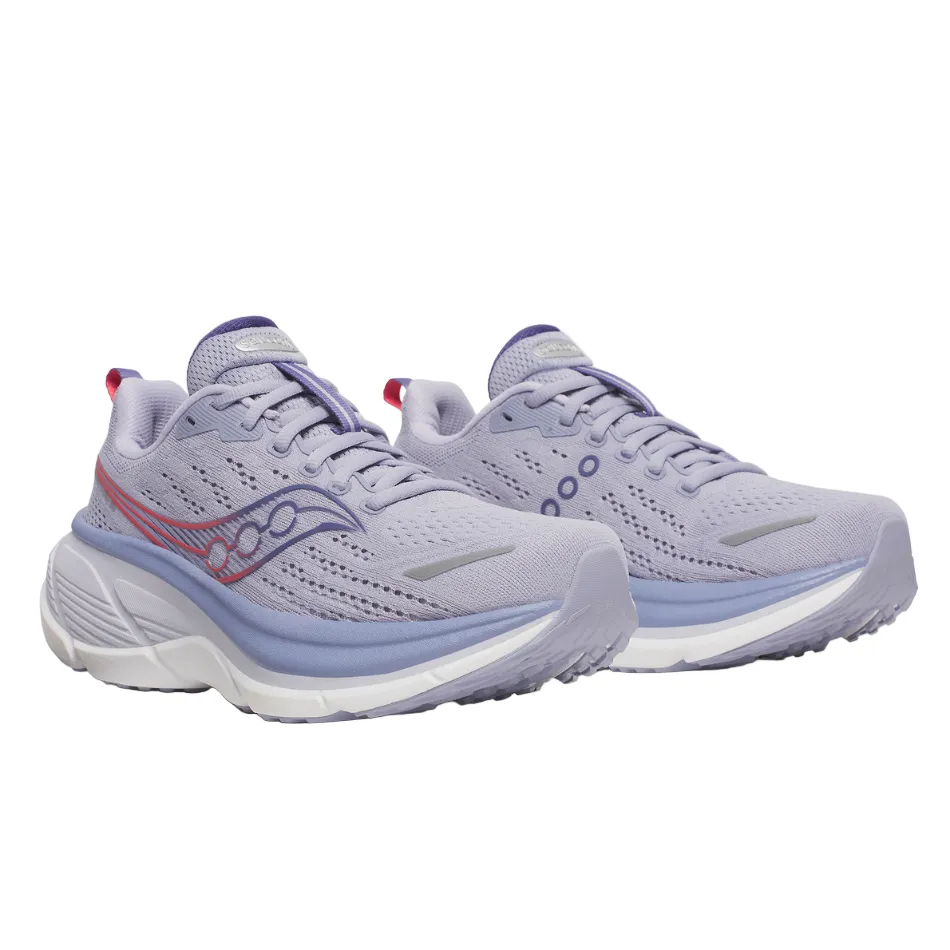 Carbon Fiber Inlay Saucony Women's Hurricane 25 Running Shoes in Thistle/Aster - Online Exclusive