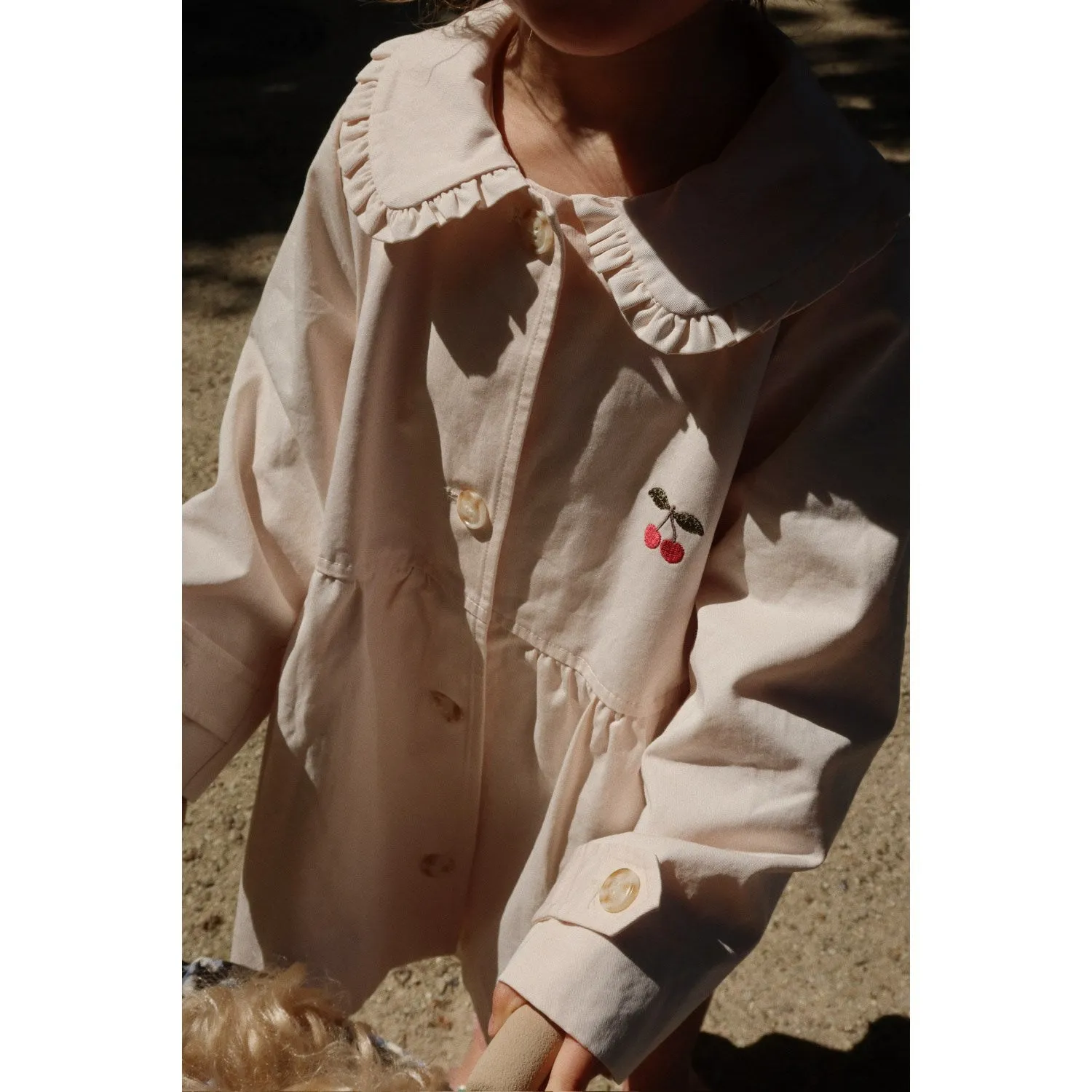 Konges Sl?jd Soft Pink Trenchy Coat Go To Layer
