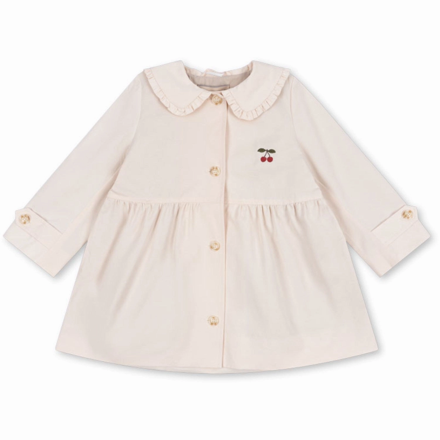Hidden Ventilation Zones Functional Pockets Style Konges Sl?jd Soft Pink Trenchy Coat