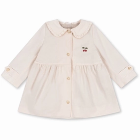 Hidden Ventilation Zones Functional Pockets Style Konges Sl?jd Soft Pink Trenchy Coat