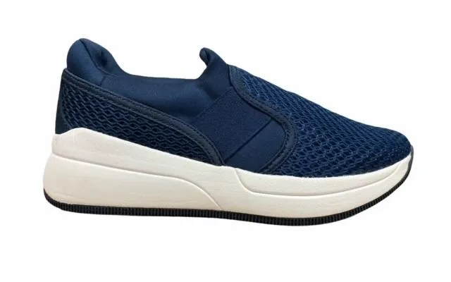 Lotto scarpa sneakers da donna Iris II LF AMF S8160 blu modular Minimalist Shoe Design
