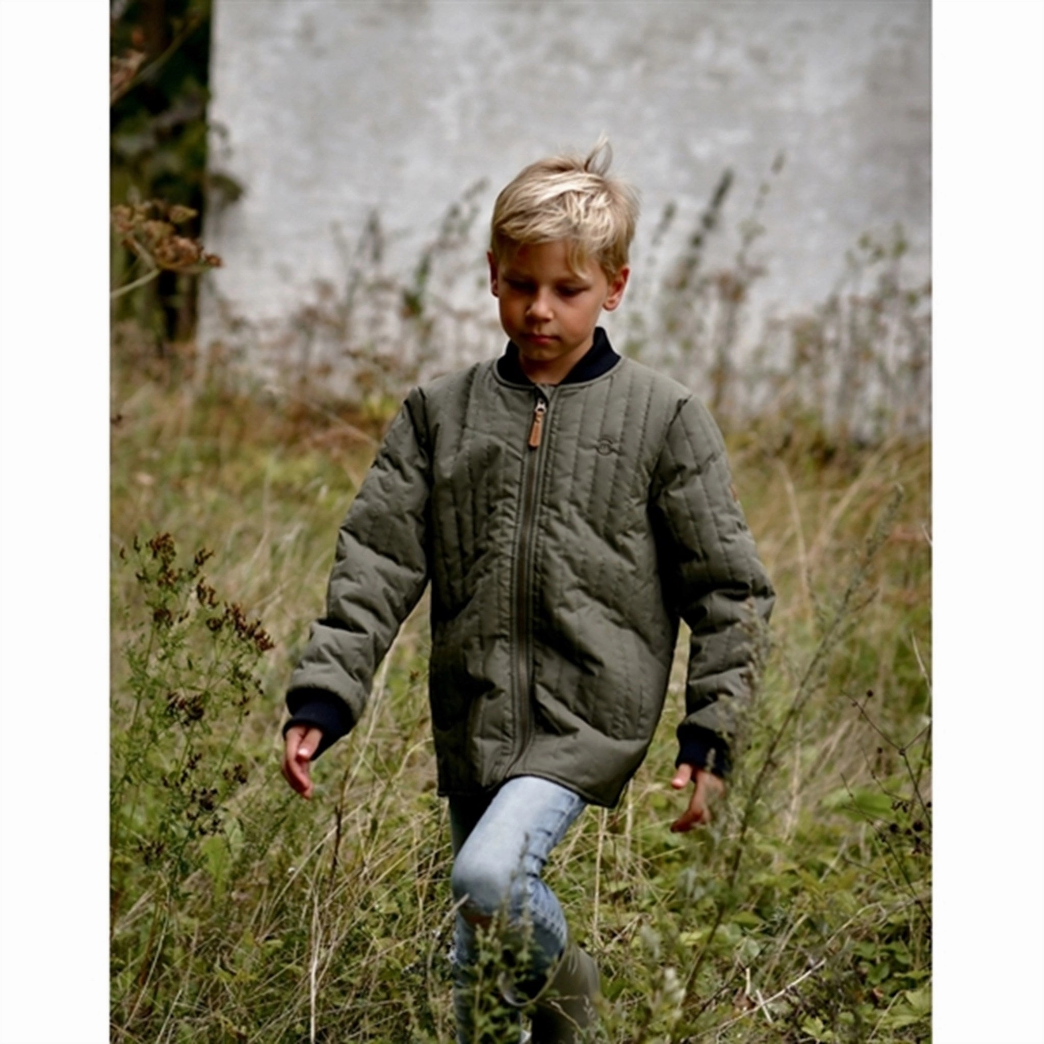 Outdoor Adventure Wear Mikk-Line Thermo Jacket Dusty Olive