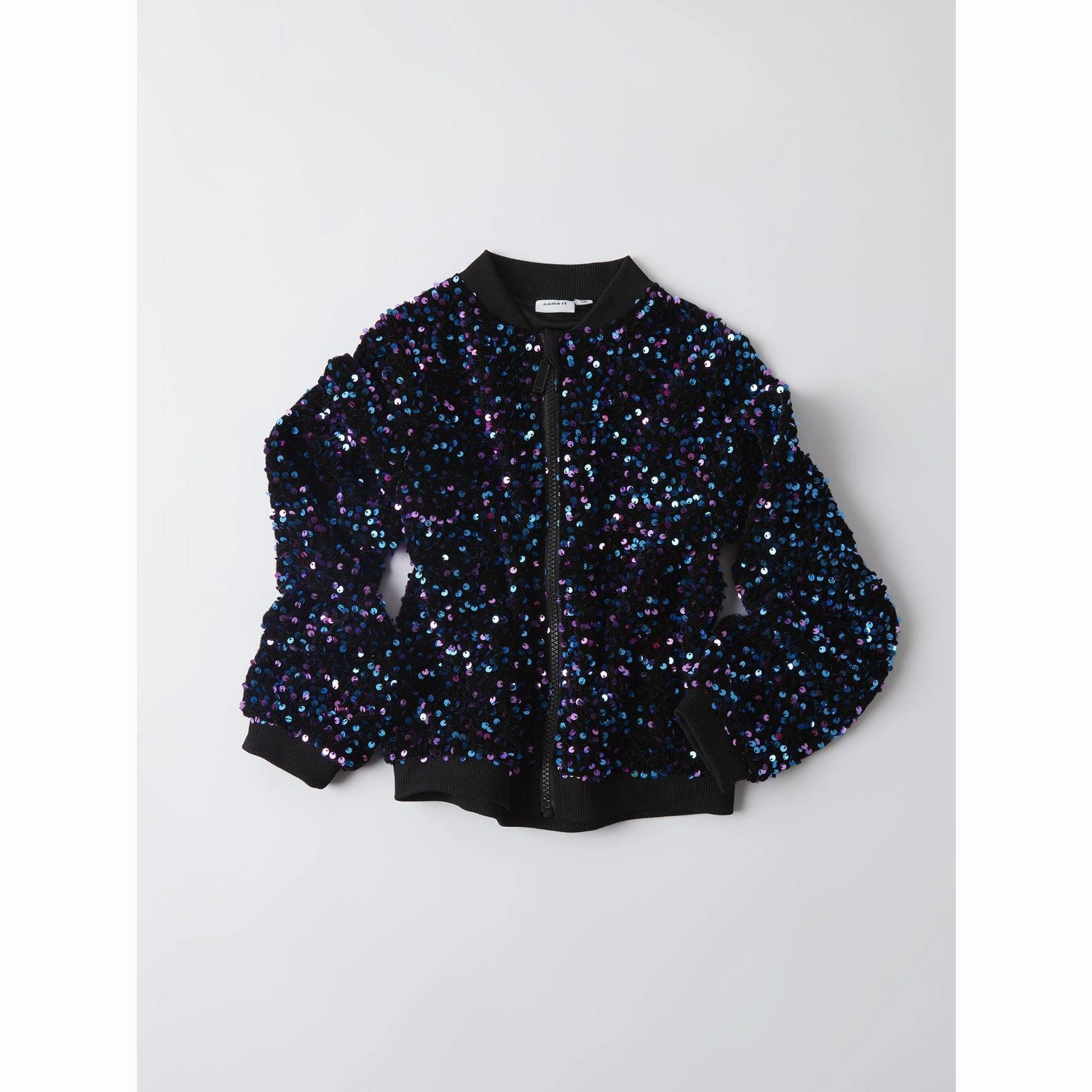 Name It Black Runica Bomber Jacket StretchableMaterial