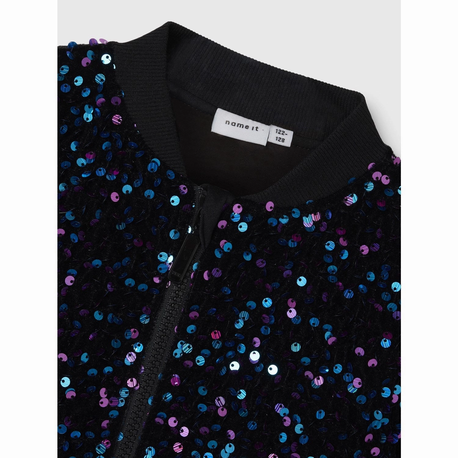Name It Black Runica Bomber Jacket Multi Pocket Layout Durable Stitching