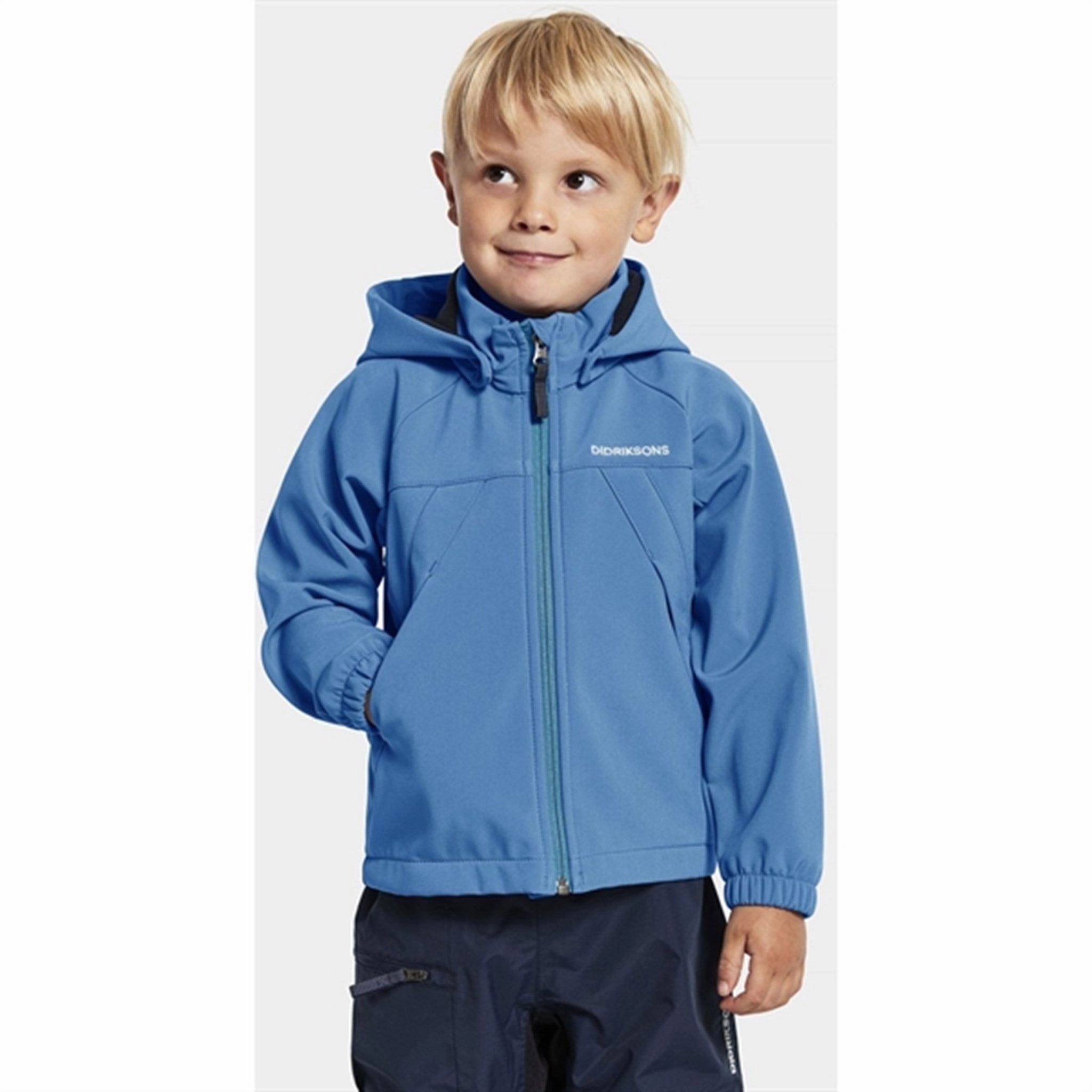 Didriksons Troel Corn Blue Jacket Anti Slip Interior