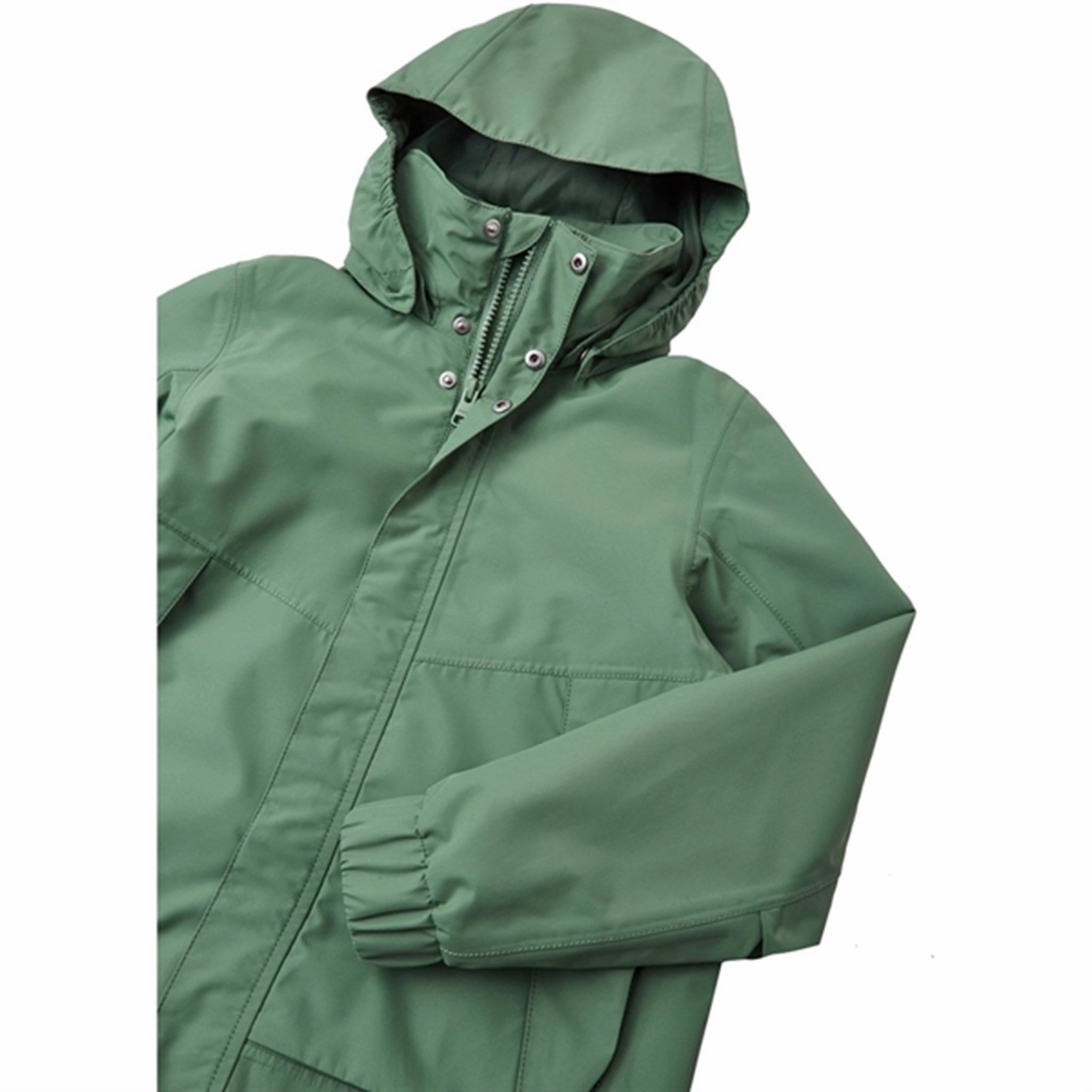 Reima Reimatec Jacket Kannus Green Clay FlexFoldPackaging MagneticClosureSystem