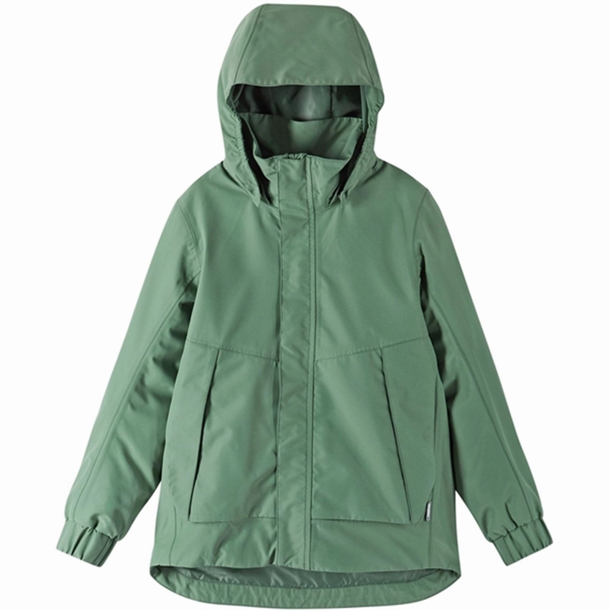 Compact Storage Articulated Knees Reima Reimatec Jacket Kannus Green Clay