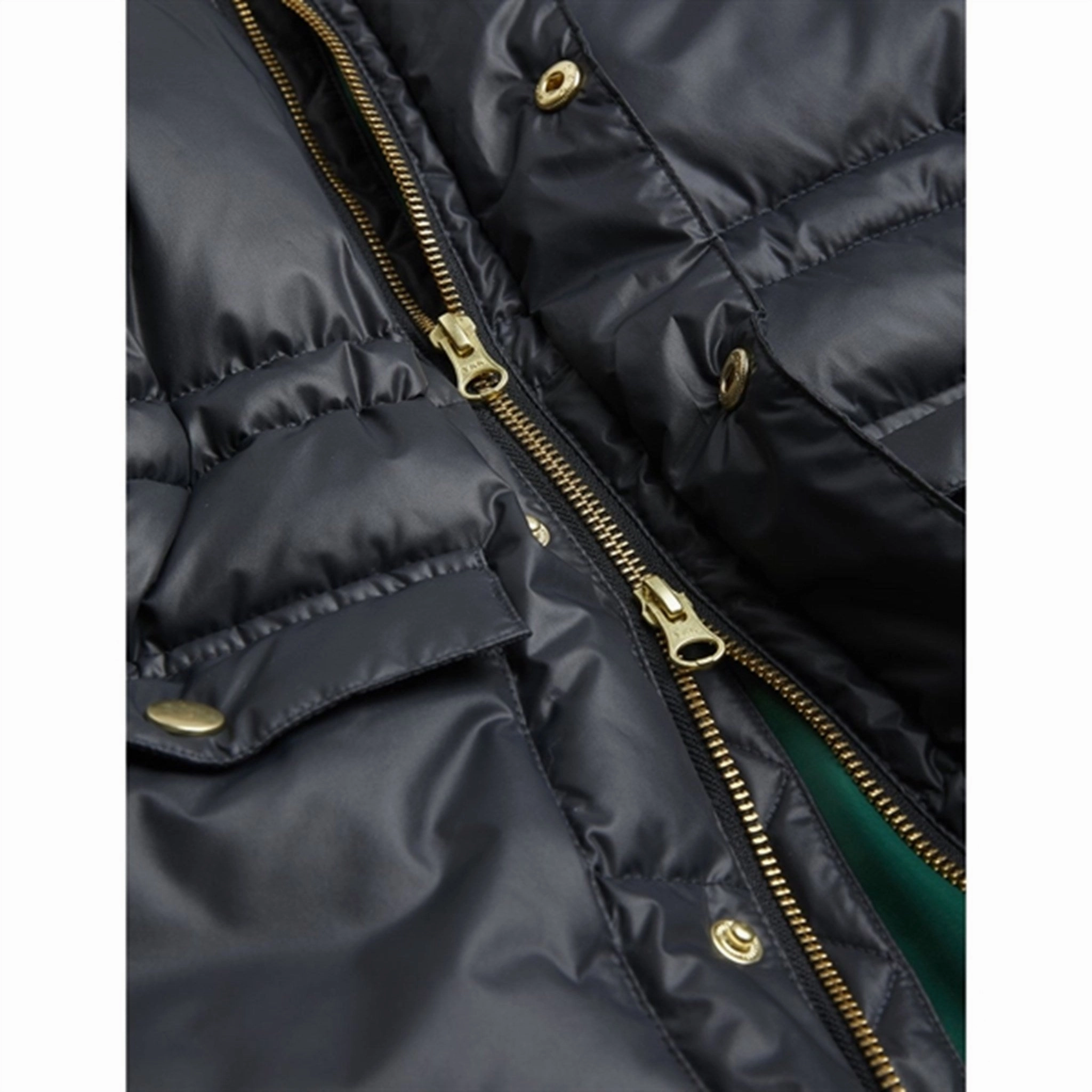 EasyClean Coating Mini Rodini Heavy Puffer Jacket Black