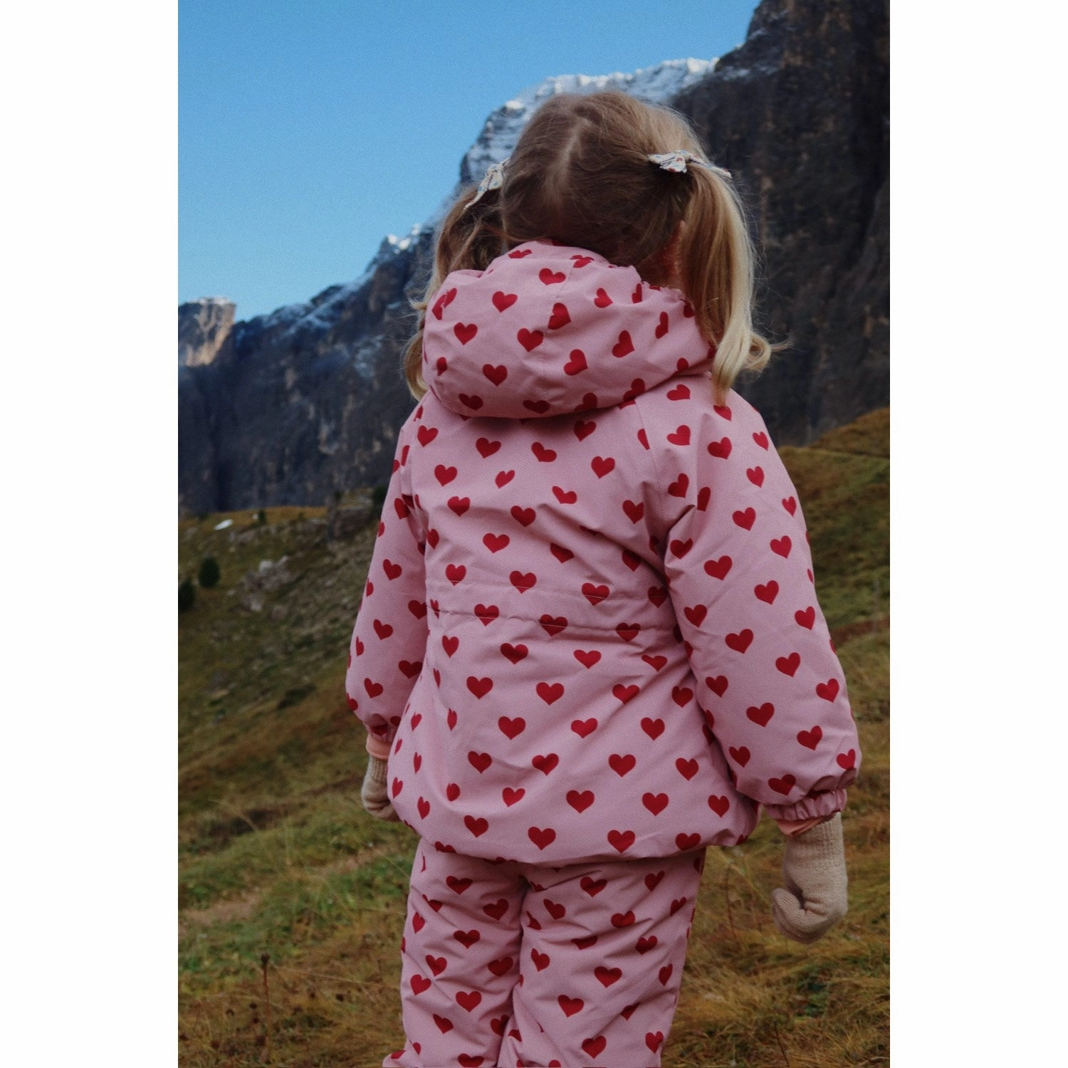 Konges Sl?jd Amour Pink Mismou Frill Jacket Velcro Fasten