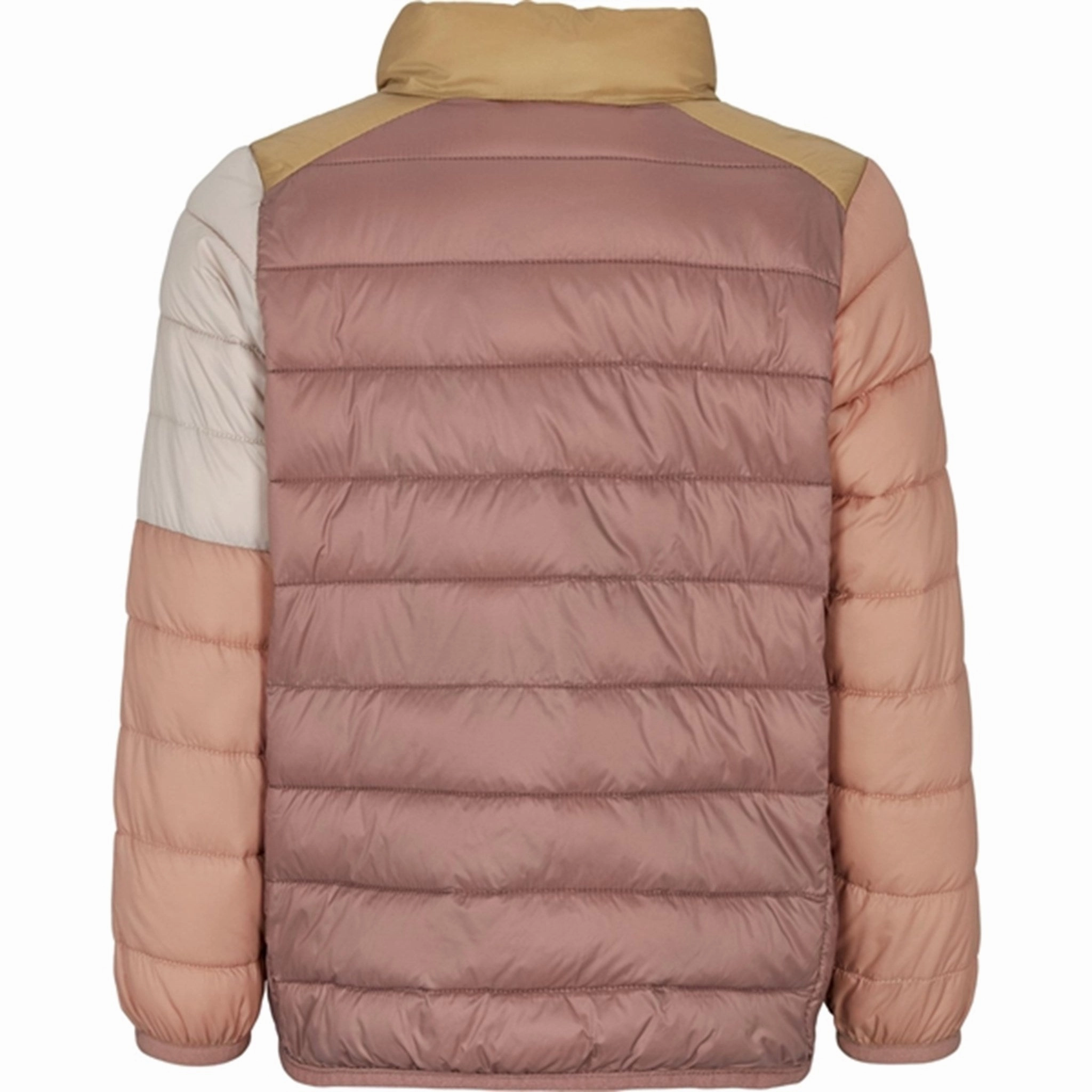 MarMar Owe Vegan Puffer Down Jacket Tawny Rose Blok Weatherproof Zipper Closure Eco Friendly Material