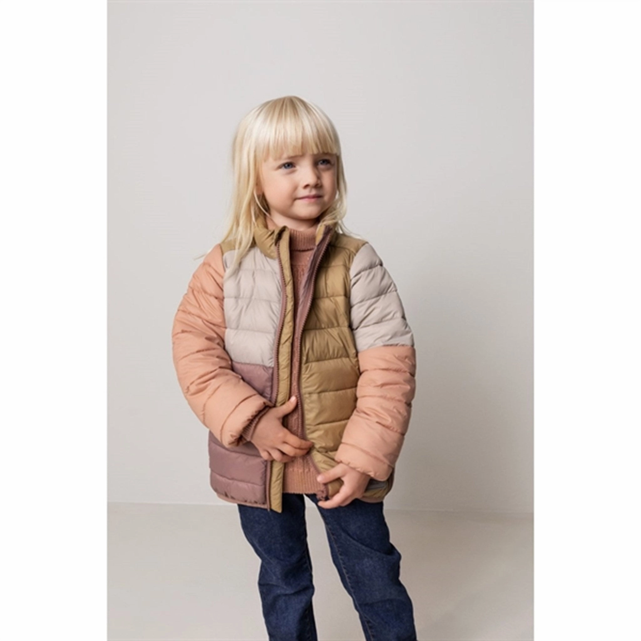 Simple Layers MarMar Owe Vegan Puffer Down Jacket Tawny Rose Blok