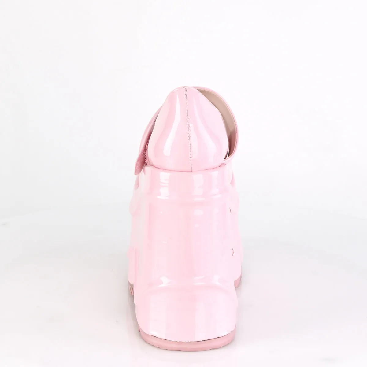 WAVE-32 DemoniaCult Baby Pink Hologram Sexy Women's Heels & Platform Shoes (Alternative Footwear)