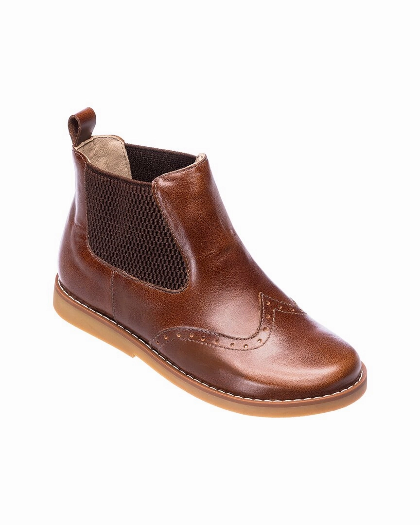 Plush Lining Stability Zone Elephantito Loulou Leather Bootie