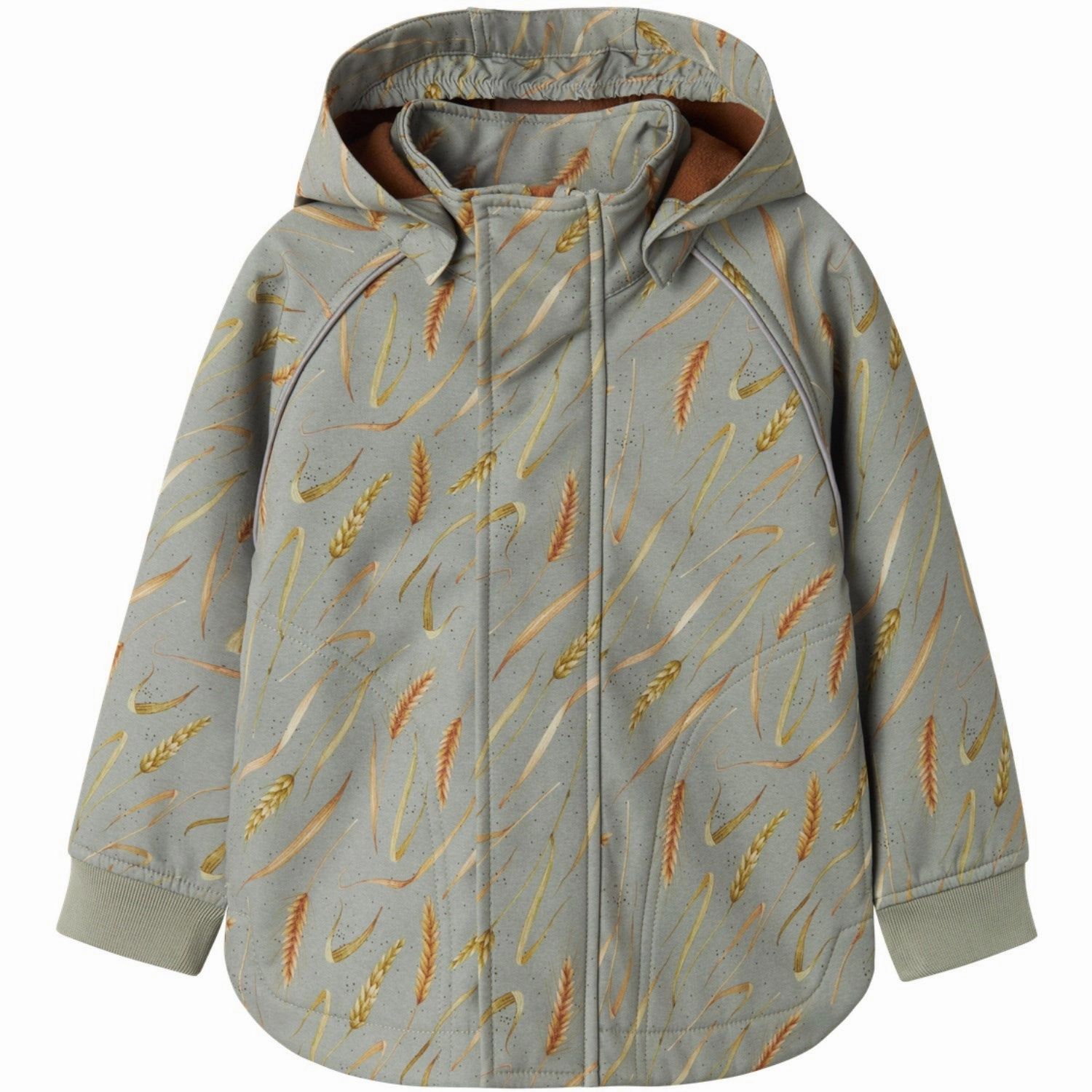 Name It Shadow Field Alfa08 Softshell Jacket AOP Fo Pastel Shade Modular Attachment Points