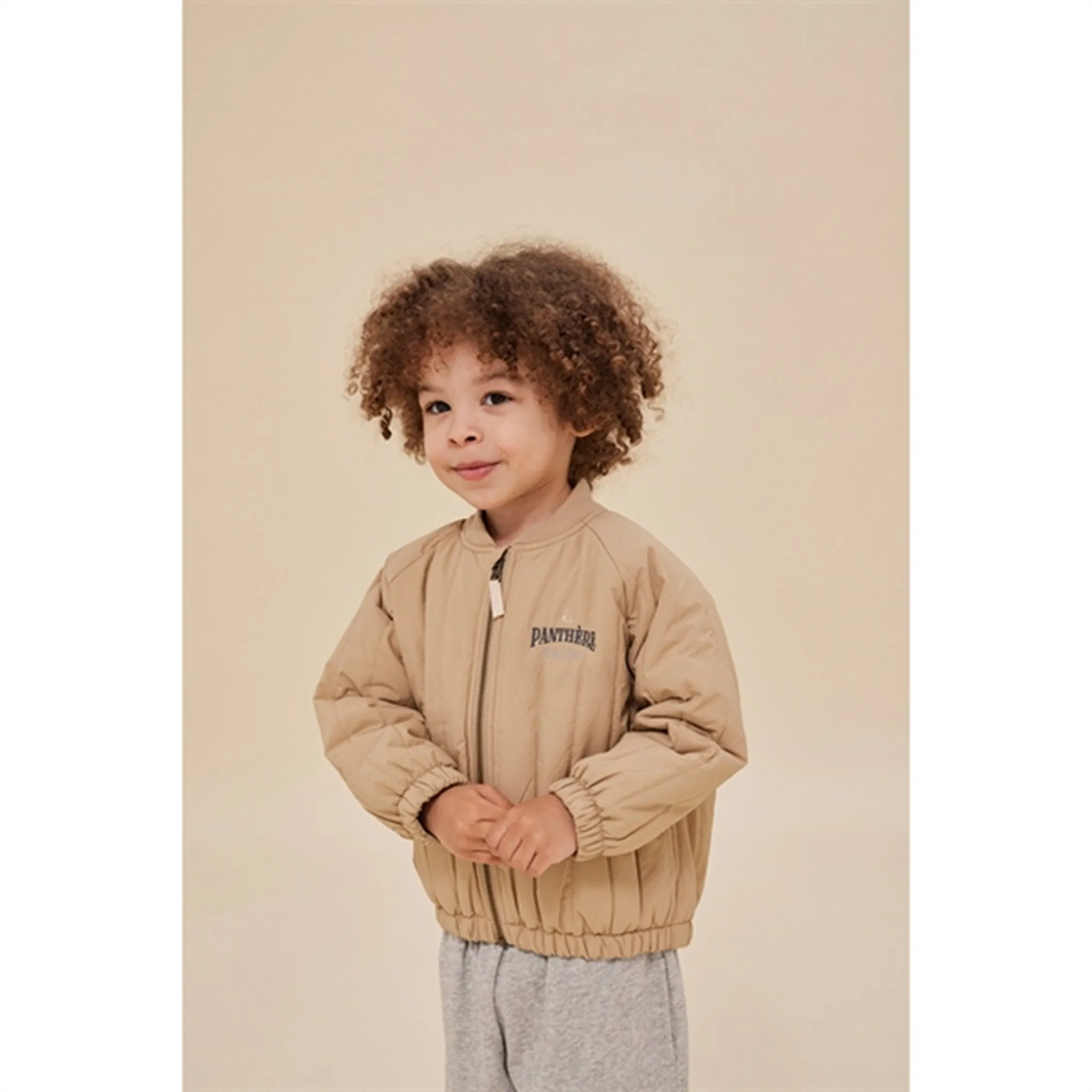 Konges Sl?jd Juno Bomber Thermo Jacket Travertine Belted Waist